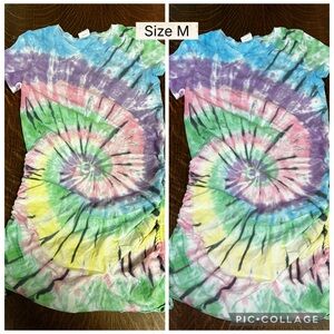 PINK Victoria's Secret Tie-Dye Short Sleeve Dress
